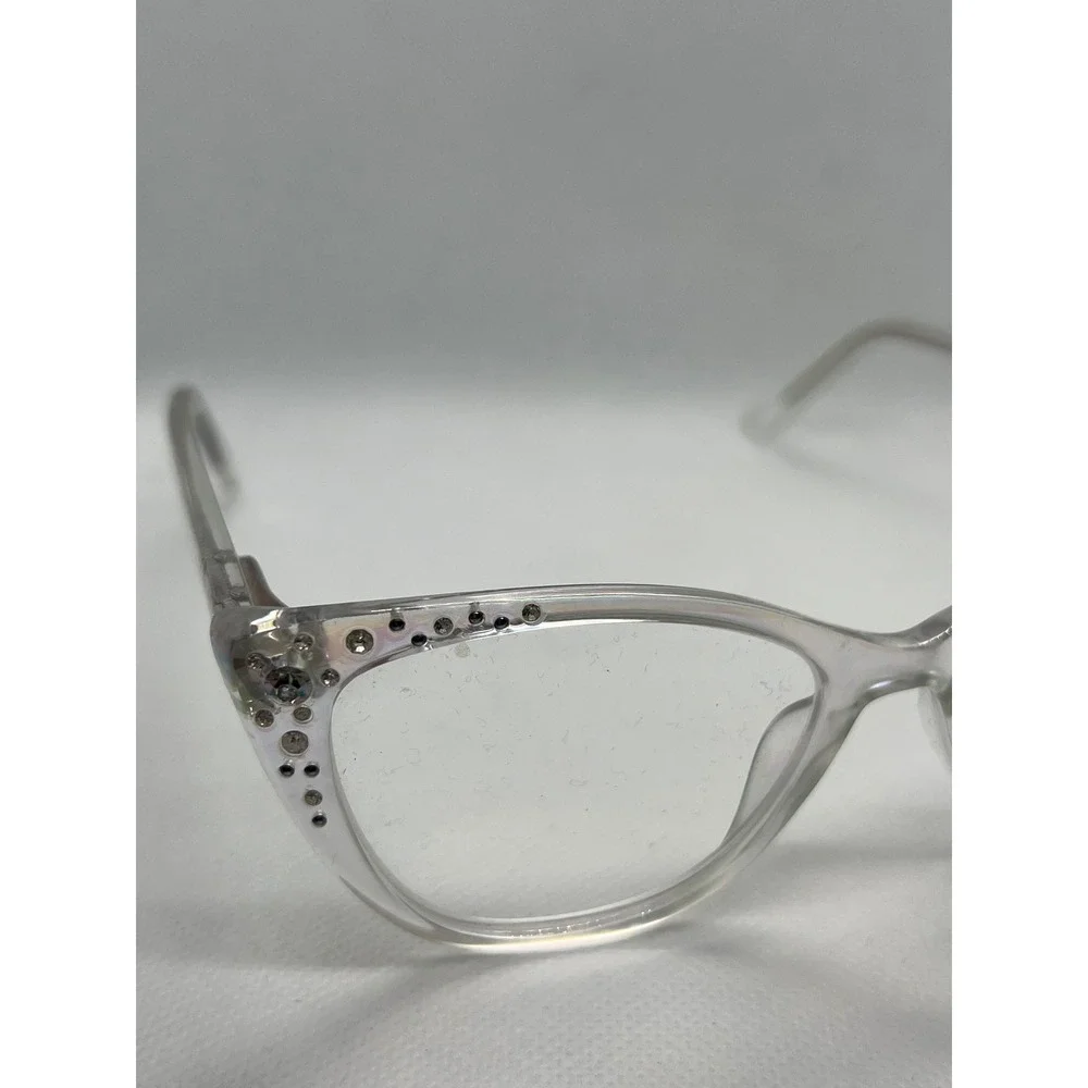 Cat Eye Glasses Rhinestone Embellished Frames‎ Fashion Eyewear Women